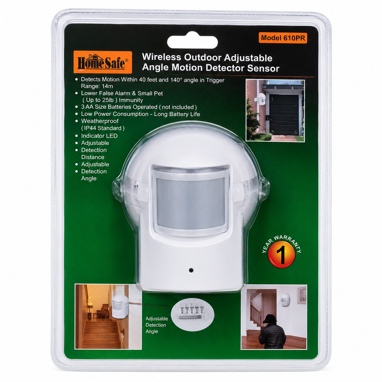 HomeSafe® Outdoor Wireless Motion Sensor