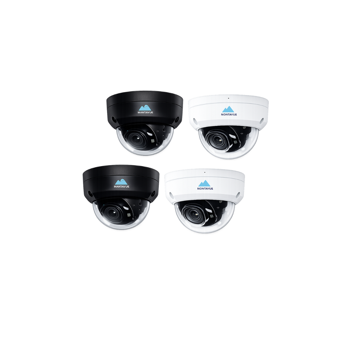 Montavue MTD4095 Lunar 2.0 4MP IK10 Vandal-Proof AI Dome Camera with SMD