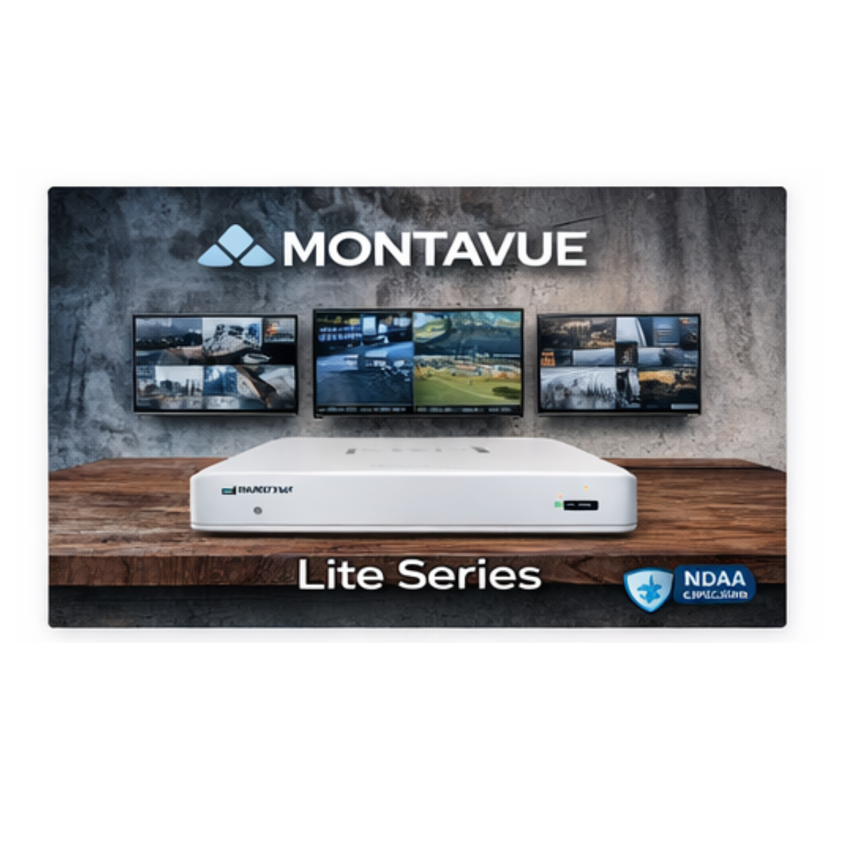 Montavue 8-Channel 4K PoE Network Video Recorder – 16TB