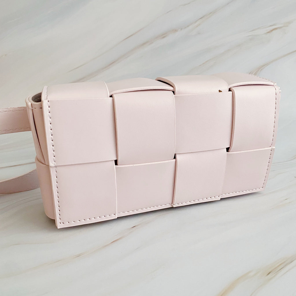 Candy Cube Woven Sling Bag
