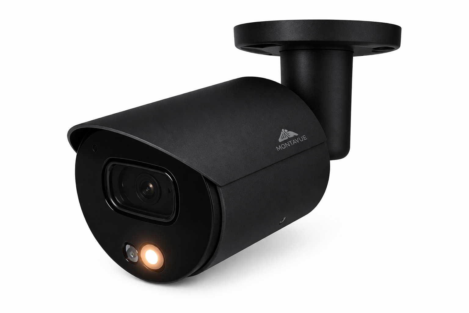 Montavue MTB4095 Lunar 2.0 4MP AI Bullet Camera with Warm Light + Built-In Microphone
