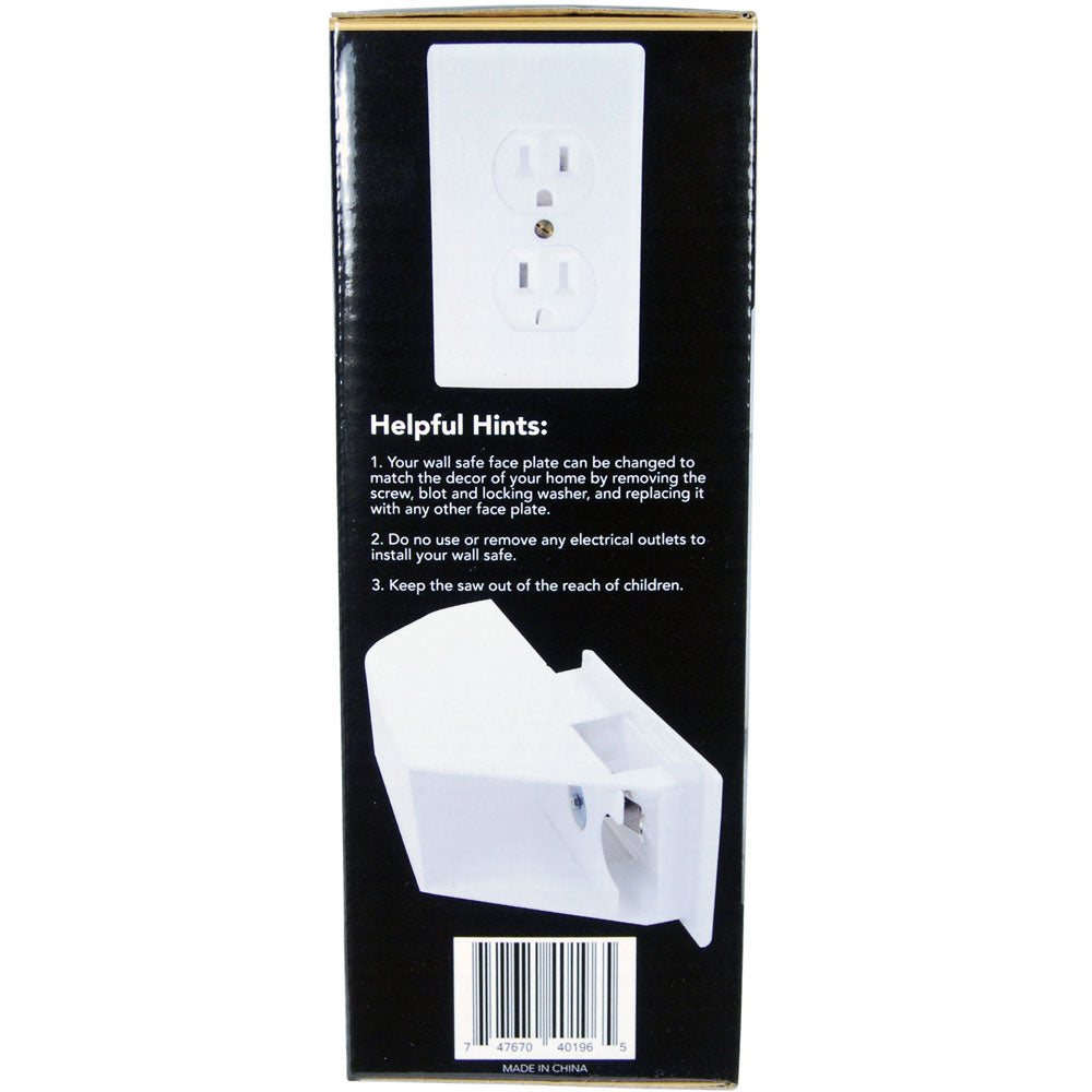 Wall Socket-Style Diversion Safe-Hidden Wall Outlet Storage