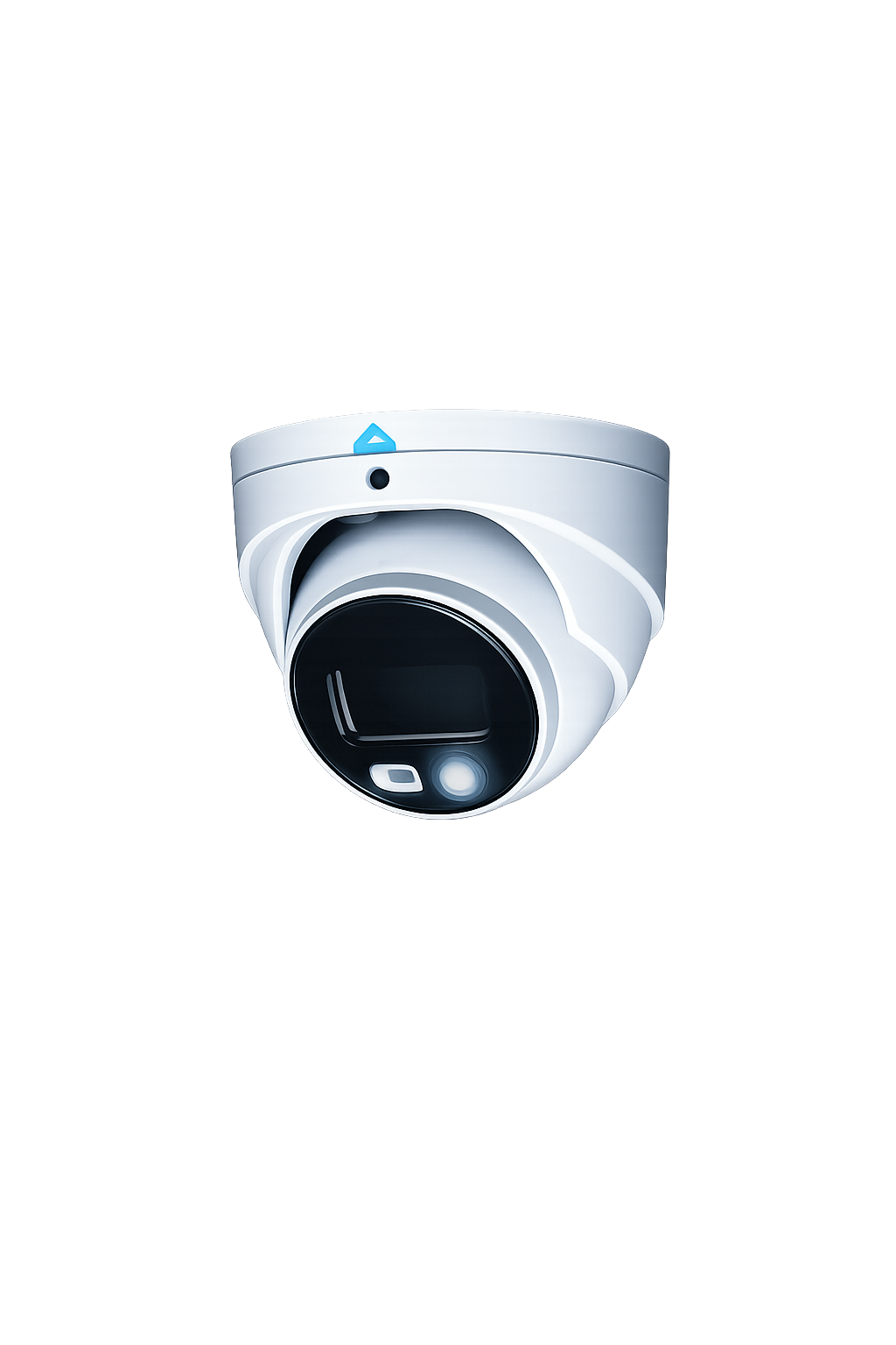Montavue Lunar 3.0 8MP 4K AI Turret Camera with Active Deterrence