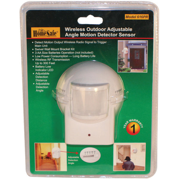 HomeSafe® Outdoor Wireless Motion Sensor