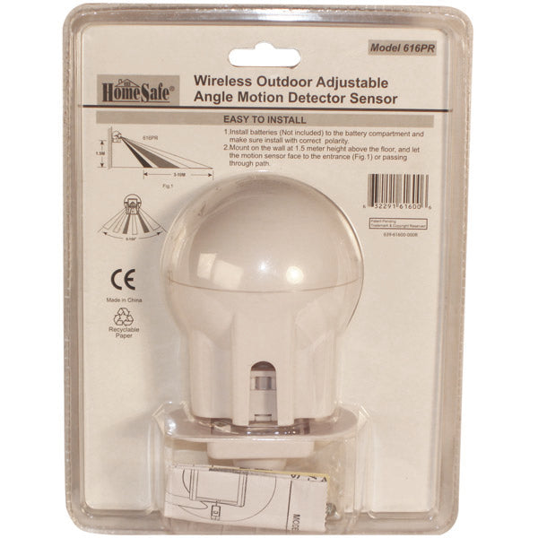 HomeSafe® Outdoor Wireless Motion Sensor