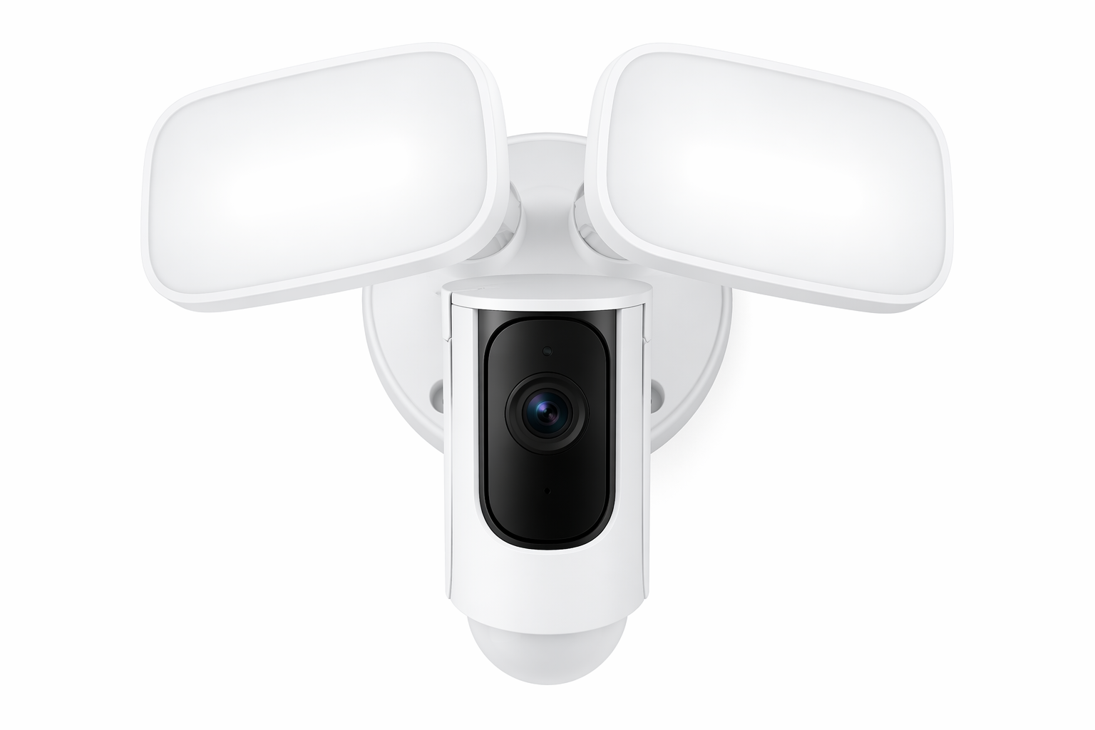 Montavue 4MP 2K WiFi outdoor floodlight security camera with dual motion lights and two-way audio