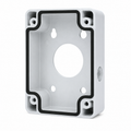 White Montavue MAM120 junction box for security camera mounting and cable mana