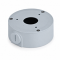 White Montavue MAM134 weatherproof junction box for security camera installation