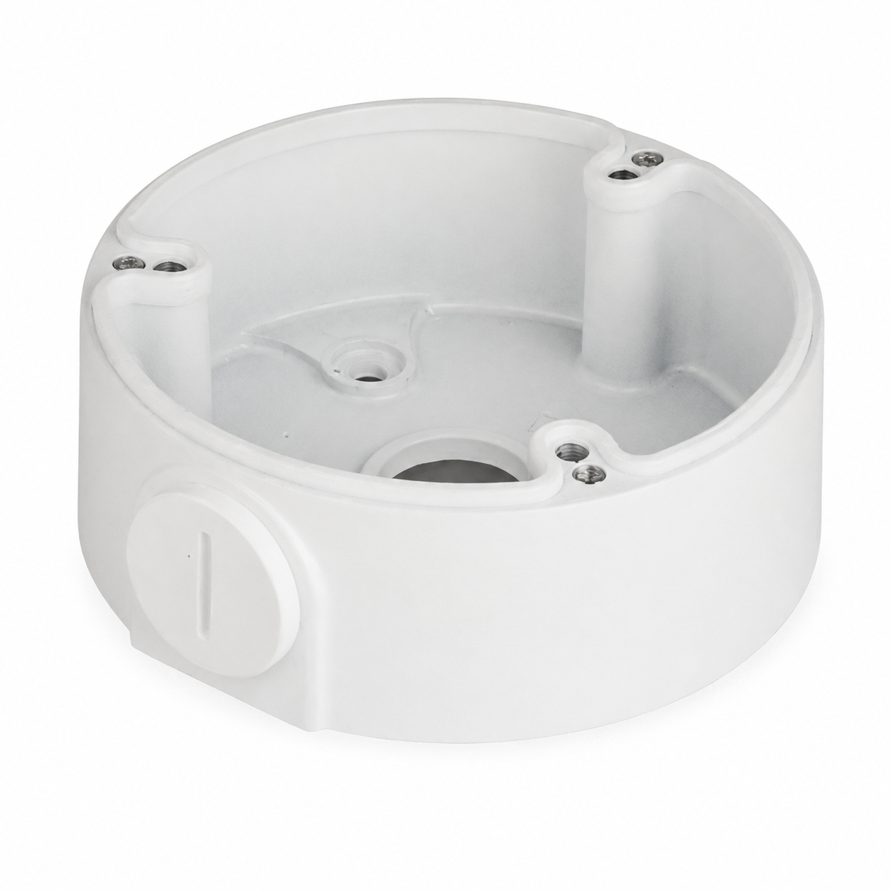 White Montavue MAM135 junction box for compatible security camera installations