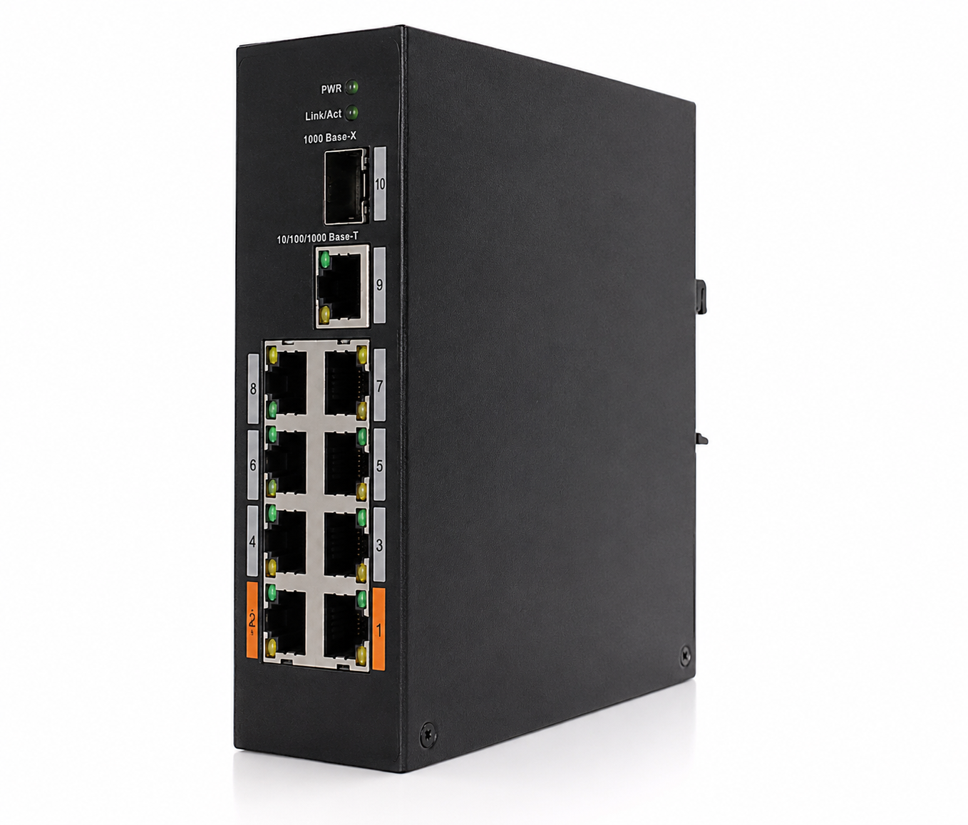 Montavue MAS08P096H-X 8-port PoE+ network switch for IP security cameras