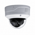 Montavue Nexus 8MP Smart Varifocal AI Dome Camera with 4K Ultra HD resolution, motorized 5x varifocal zoom lens, AI human and vehicle detection, PoE connectivity, two-way audio, built-in microphone and speaker, and IP67 weatherproof housing for commercial and enterprise security systems.