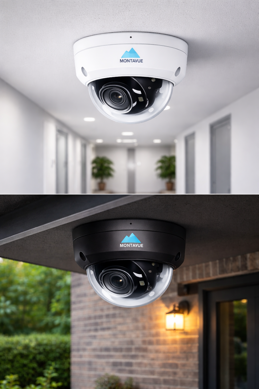 Montavue MTD4095 Lunar 2.0 4MP IK10 Vandal-Proof AI Dome Camera with SMD