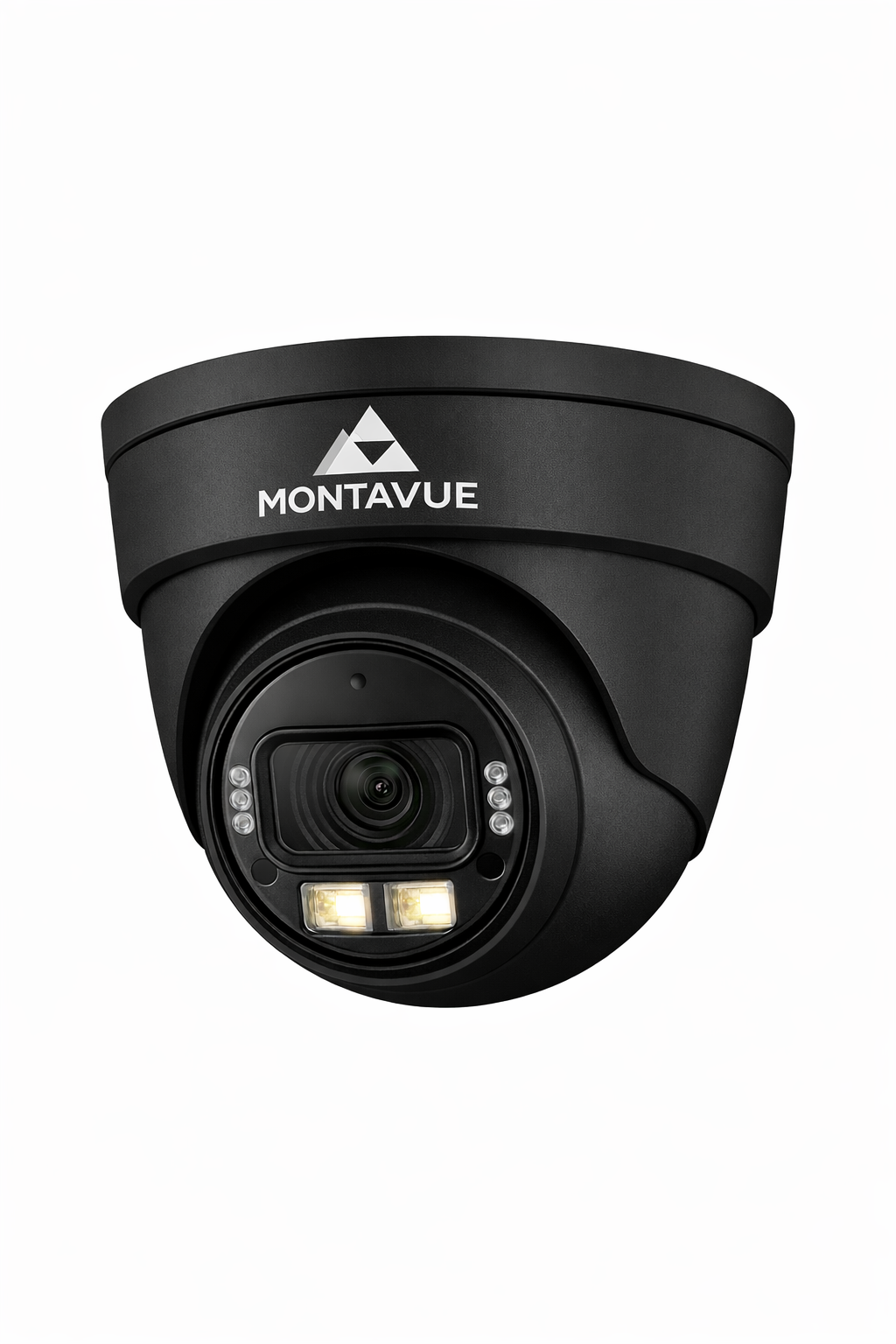 Montavue MTT4095 Lunar 2.0 4MP AI Turret Camera – Active Deterrence NDAA Compliant