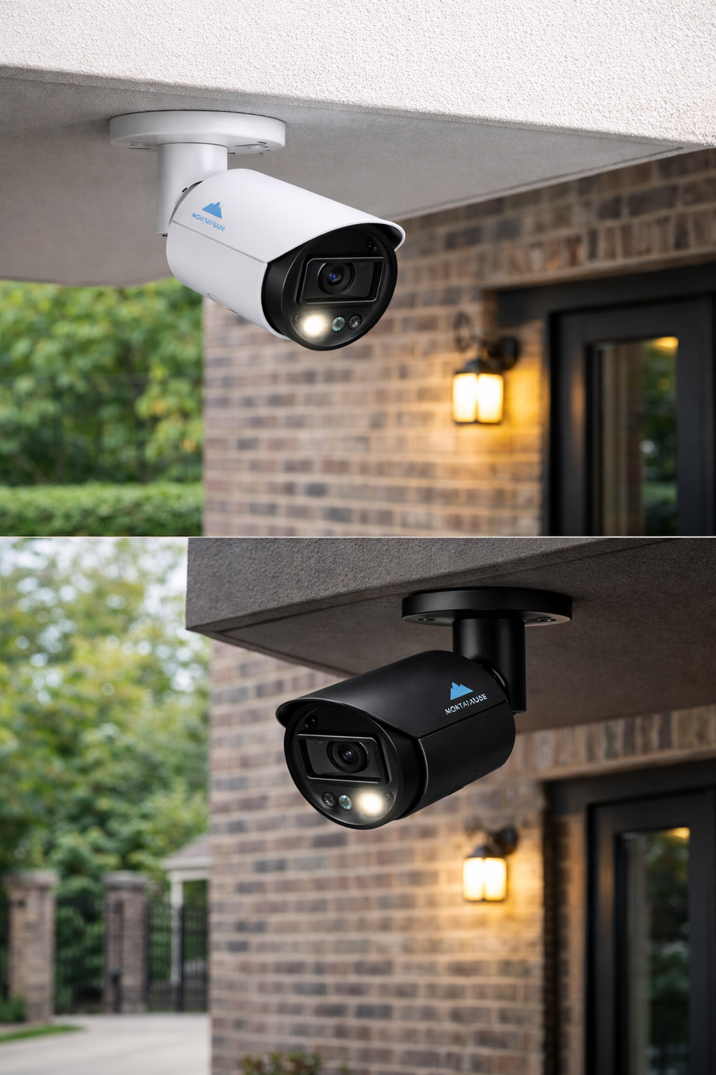 Montavue MTB8111 8MP 4K AI Bullet Security Camera with Smart Dual Illumination