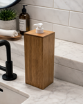 Bamboo style soap dispenser diversion safe with concealed storage for valuables