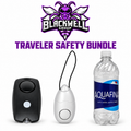 BGI Traveler Safety Bundle with unpackaged products on white.