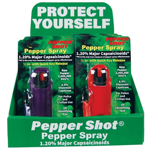 Pepper Shot Halo 12-unit counter display — Mixed Colors