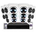 Montavue 12MP Home RGB Turret Bundle (MHT-12-101) | 16-Channel Pro NVR + 4TB — BGI logo on phone screen