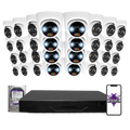 Montavue 12MP Home RGB Turret Bundle (MHT-12-101) | 32-Channel Pro NVR + 6TB — BGI logo on phone screen