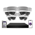 Montavue 8MP Vandal-Proof Dome Bundle (MND-8-101) | 8-Channel Pro NVR + 1TB — BGI logo on phone screen