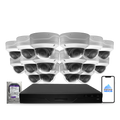 Montavue 8MP Vandal-Proof Dome Bundle (MND-8-101) | 16-Channel Pro NVR + 4TB — original supplier photo; phone-logo edit pending