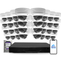 Montavue 8MP Vandal-Proof Dome Bundle (MND-8-101) | 32-Channel Pro NVR + 6TB — original supplier photo; phone-logo edit pending