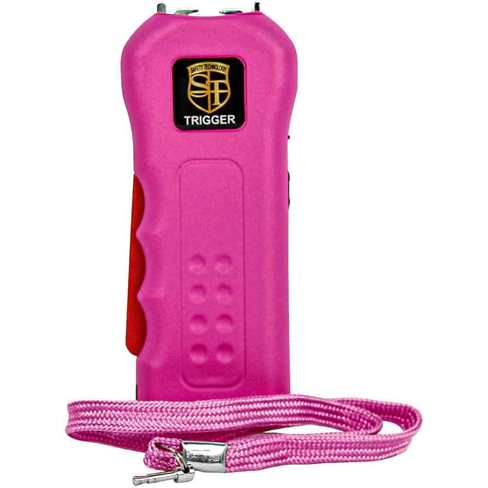 Safety Technology Trigger Rechargeable Stun Gun with Flashlight — supplier product photo