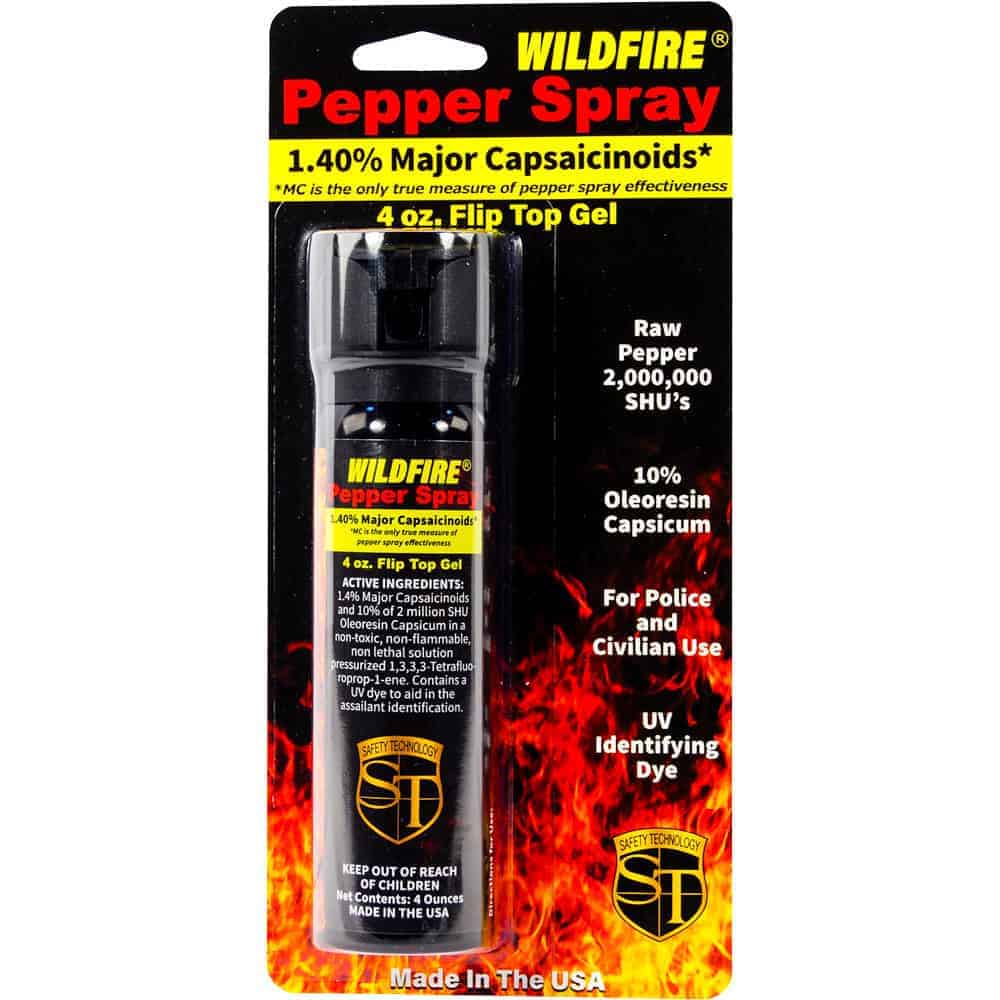 Wildfire 4 oz Pepper Gel — Flip-Top