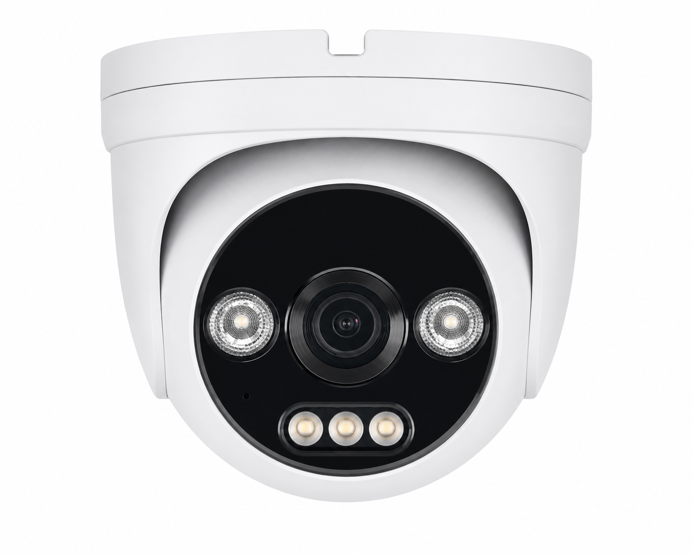Montavue Home 12MP Multi-Light Smart RGB Turret Camera | 4K+ AI Security Camera with Active Deterrence & Two-Way Audio
