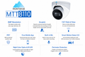 Montavue 8MP 4K AI motorized varifocal dome security camera product features and specifications overview.