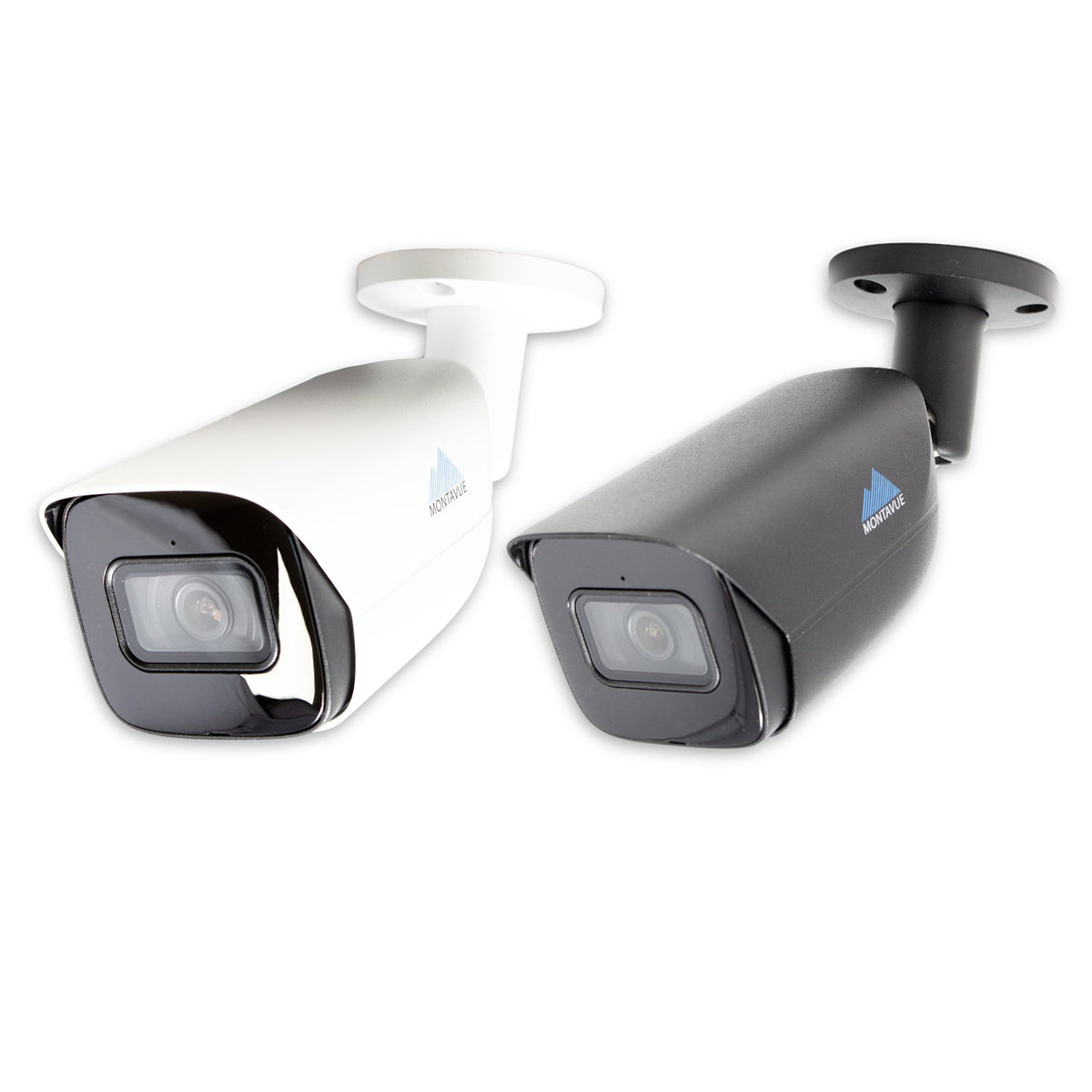 Black and white Montavue MTB8108-AISMD-X bullet security cameras
