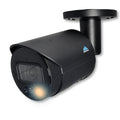 Black Montavue MTB8111 8MP bullet security camera with lens and dual illumination lights