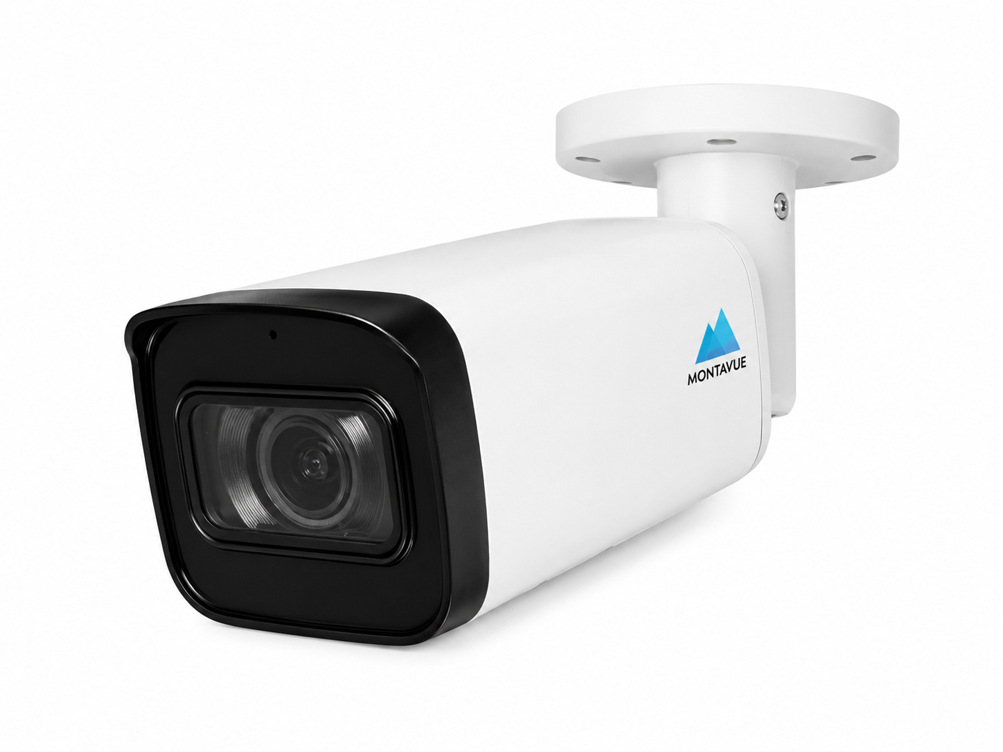 White Montavue MTB8113-V-AISMD 8MP 4K varifocal AI bullet security camera