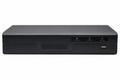 Front view of Montavue Nexus 8-channel PoE Lite AI network video recorder with built-in 8-port PoE switch for security camera systems.