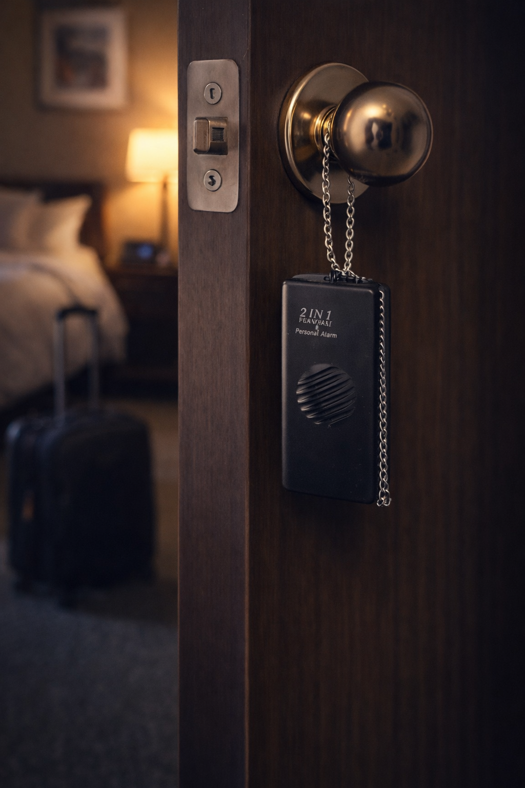 2-in-1 Personal & Door Alarm