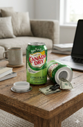 Ginger Ale Container Diversion Safe | Hidden Storage Safe