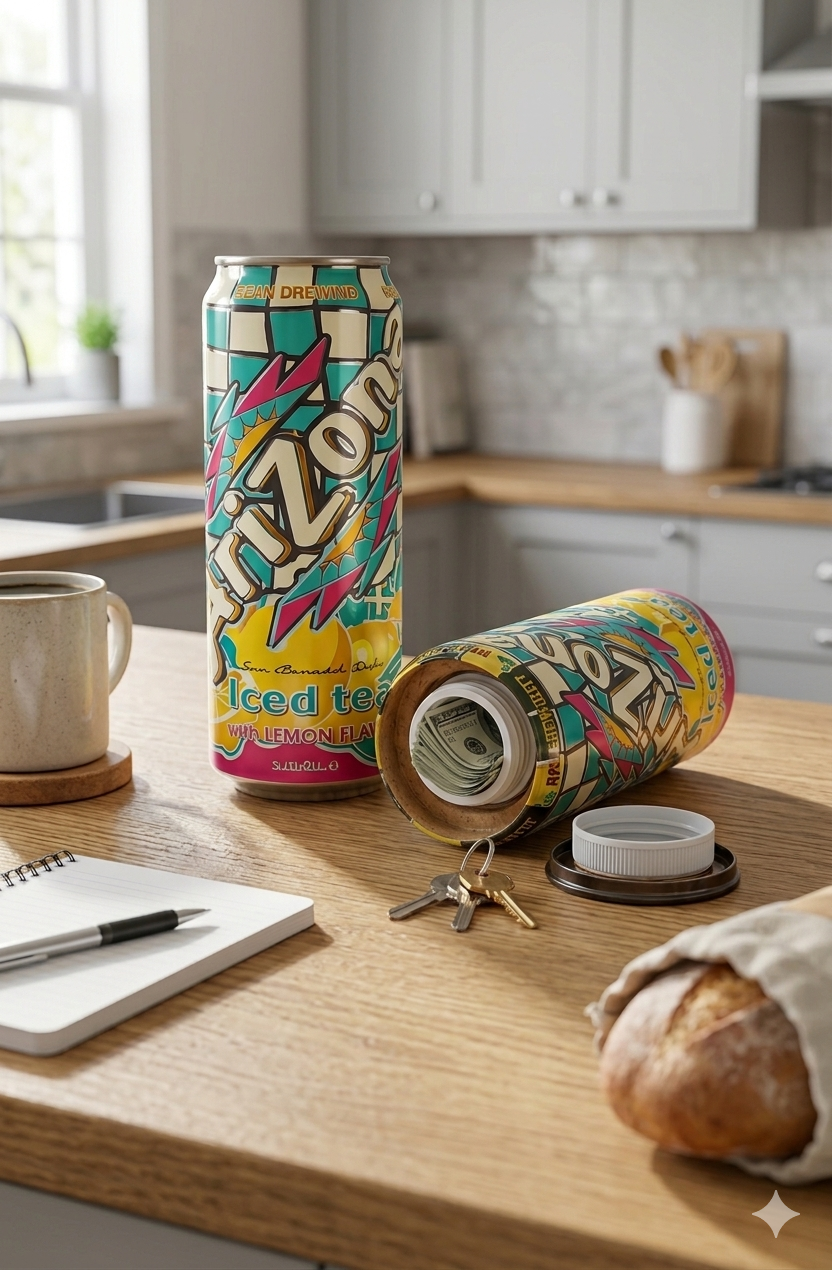 Arizona Tea Beverage Can Diversion Safe