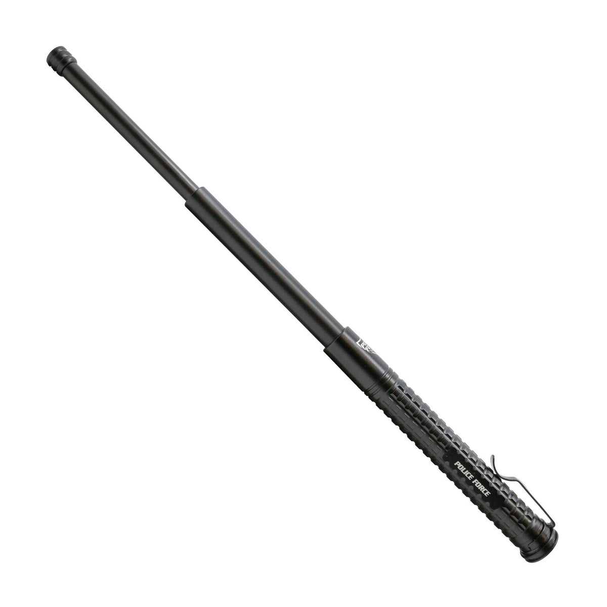 Police Force PF16TPB 16-inch Tail Press EZ Close steel baton fully extended