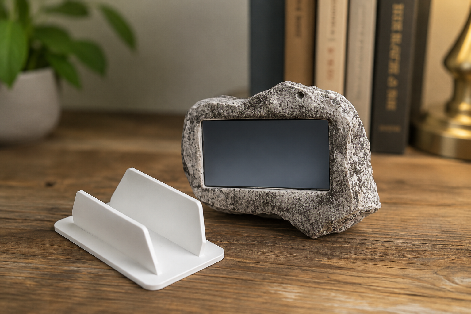 Outdoor Stone Diversion Safe - Hidden Outdoor Key & Storage