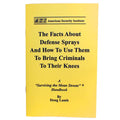 Yellow cover of the Tactical Defense Spray Book