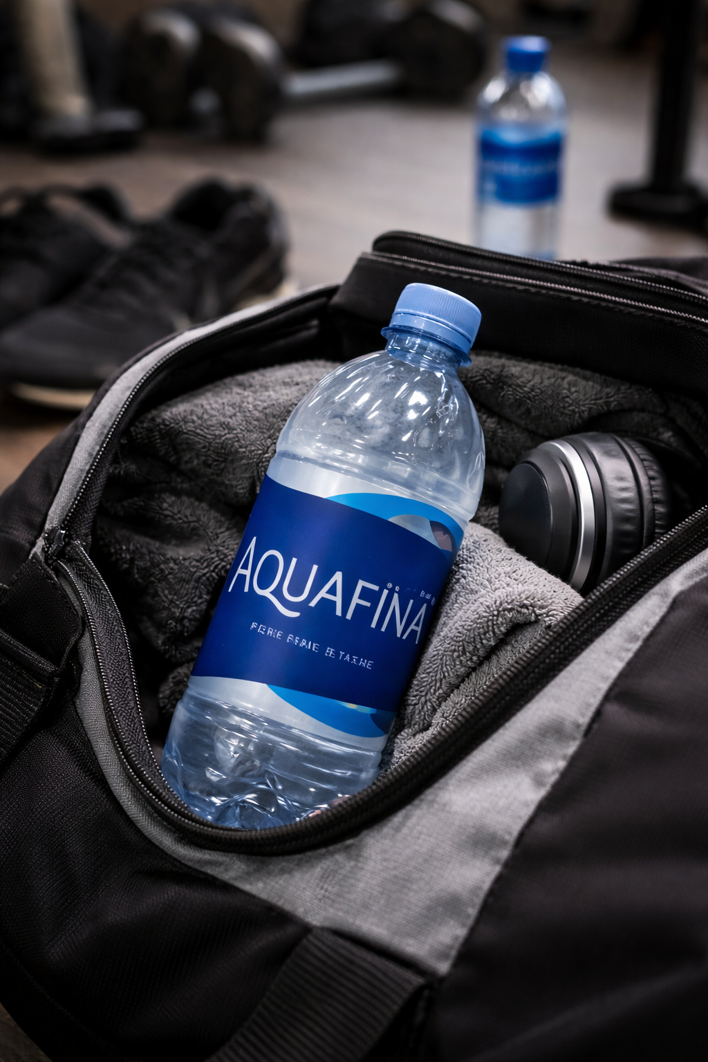 Water bottle diversion safe with concealed storage compartment for discreetly securing cash, jewelry, spare keys, and other small valuables while traveling or on the go